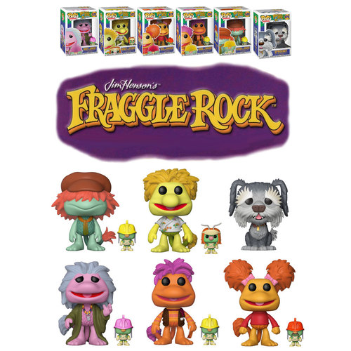 Funko POP! Television Fraggle Rock Bundle (6 POPs) - New, Mint Condition