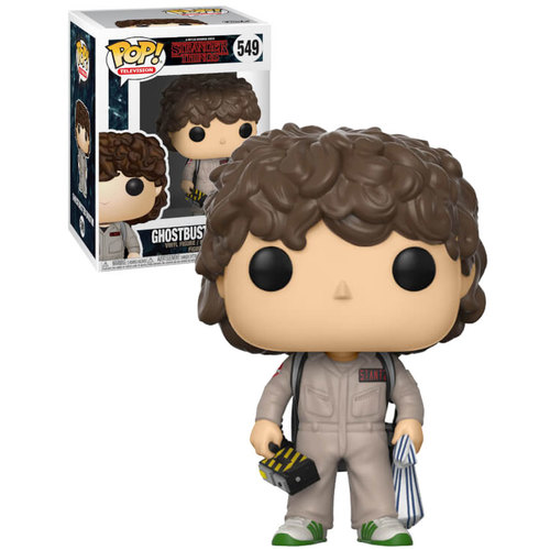 Funko POP! Television Netflix Stranger Things #549 Ghostbuster Dustin (Ghostbusters) - New, Mint Condition