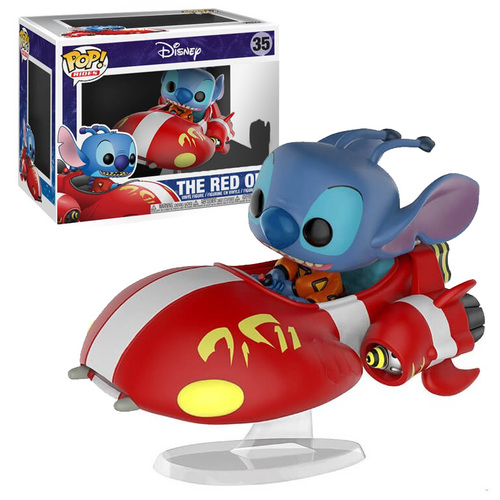 Funko POP! Rides Disney Lilo And Stitch #35 The Red One - New, Mint Condition