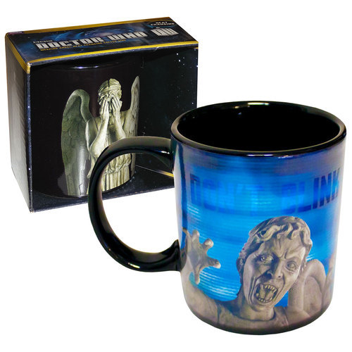 Doctor Who Weeping Angel Heat Change Coffee Mug New In Package Licensed