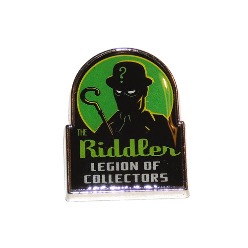 Legion Of Collectors DC Souvenir Pin/Badge The Riddler Batman Villains Mint Condition