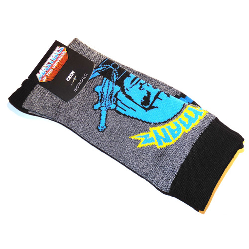 Loot Crate Masters Of The Universe "He-Man" Exclusive Crew Socks Mens Shoe Size 8-12 NEW