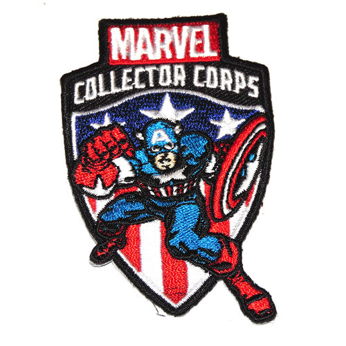 Marvel First Appearance Avengers Captain America Souvenir Patch - Collector Corps Exclusive - New, Mint Condition