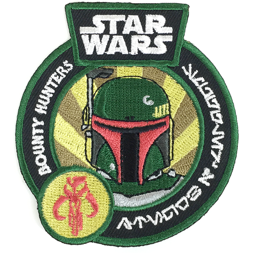 Star Wars Smuggler's Bounty Souvenir Patch Boba Fett Mint Condition