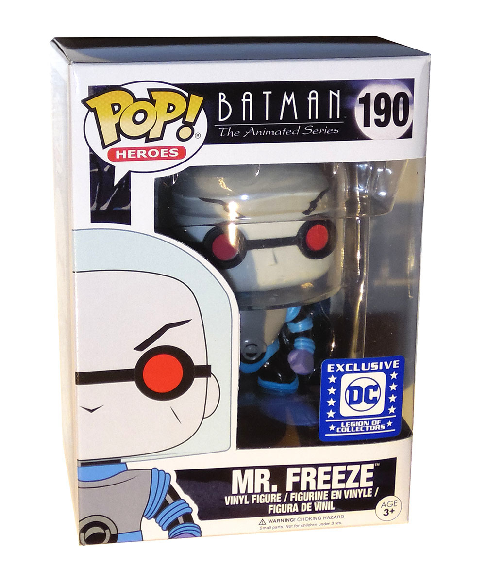 mr freeze animated series funko pop