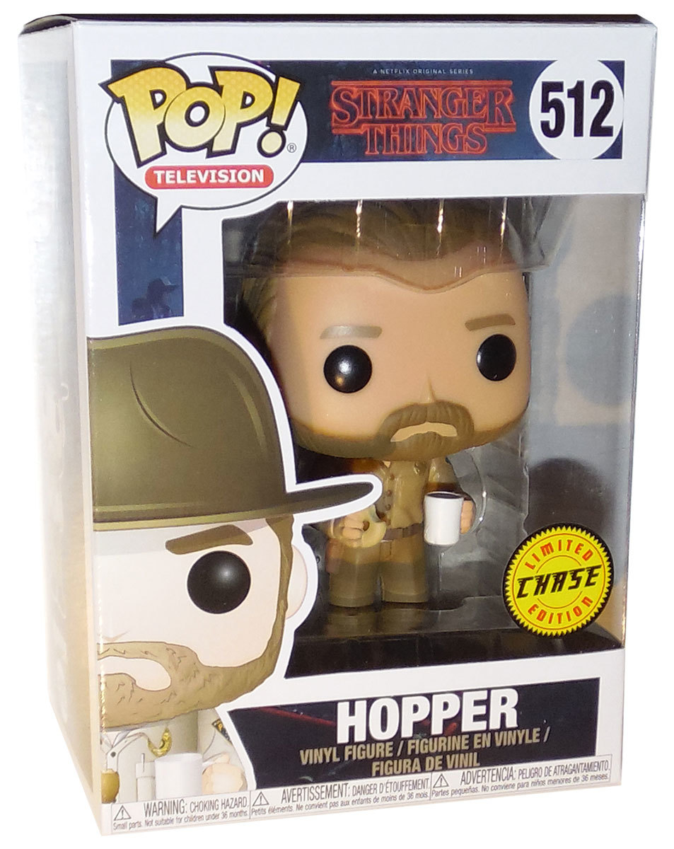 hopper funko pop stranger things