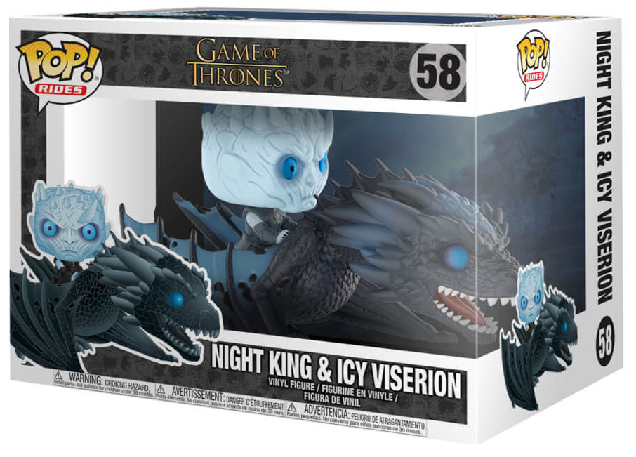 night king riding dragon funko pop