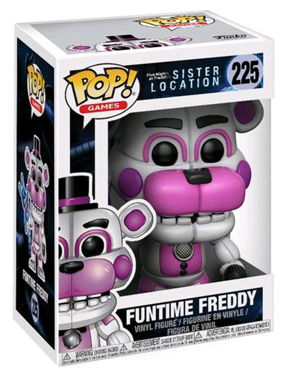 Funko POP! Games - Five Nights At Freddy's Sister Location #225 Funtime  Freddy - New, Mint Condition