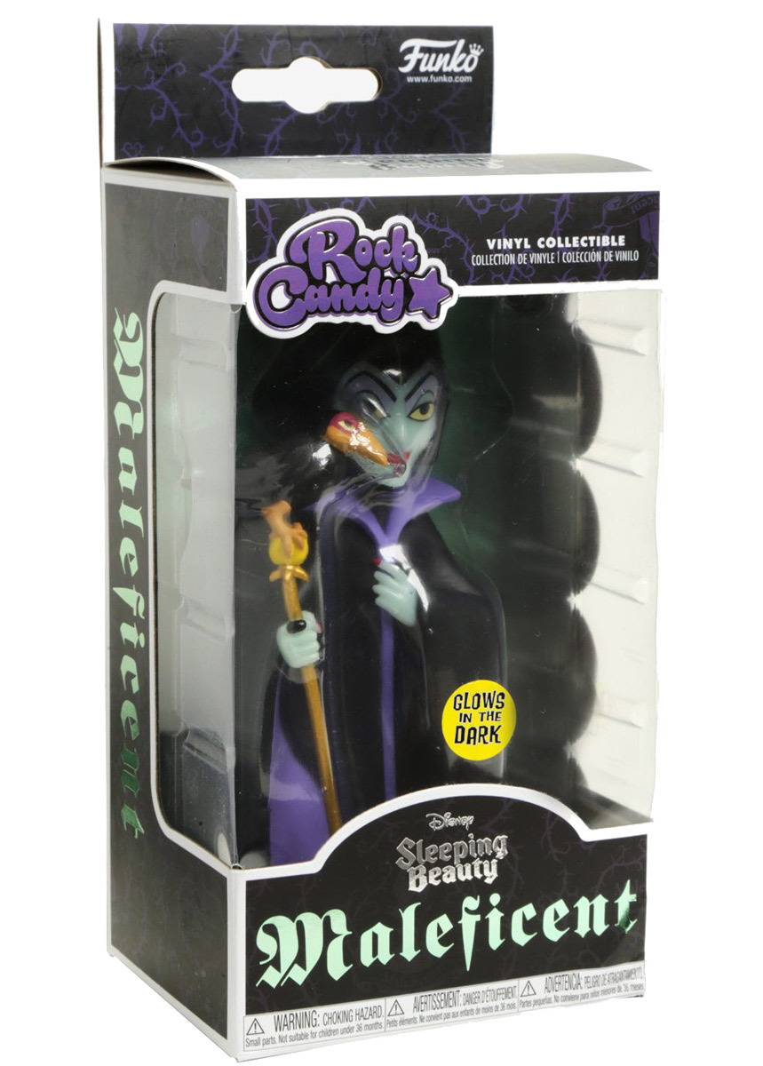 Maleficent Glow Rock Candy FunKo Free Shipping! Sleeping Beauty 