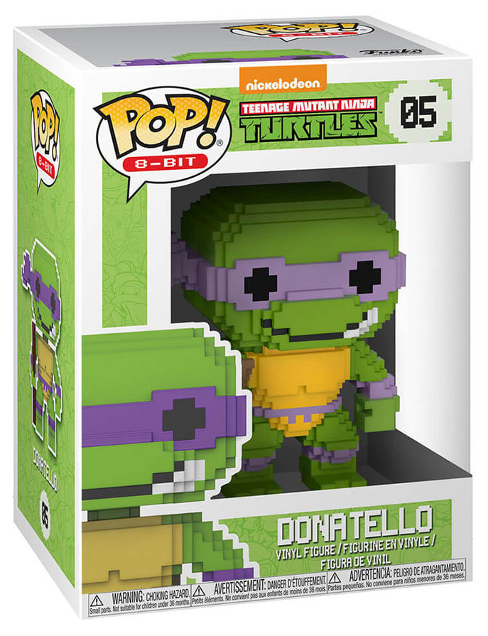 funko pop teenage mutant ninja turtles 8 bit