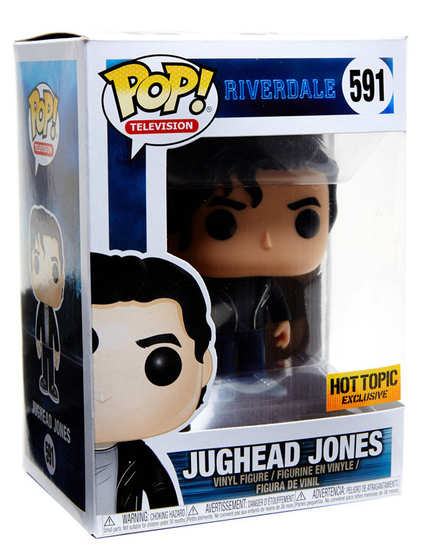 Jughead Jones in Serpents Jacket Pop Riverdale Vinyl Figure DAMAGED OUTER BOX