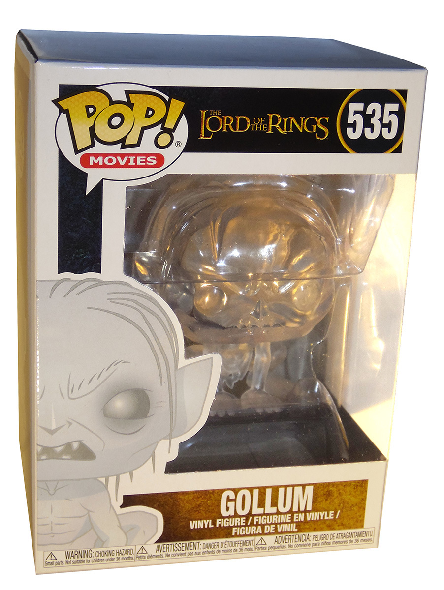 clear gollum funko pop