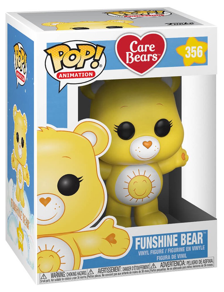 Funko POP! Animation Care Bears 356 Funshine Bear New