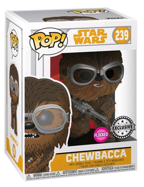 flocked chewbacca pop