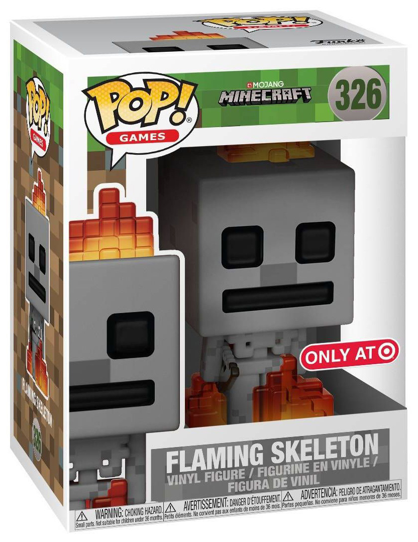 funko pop flaming skeleton