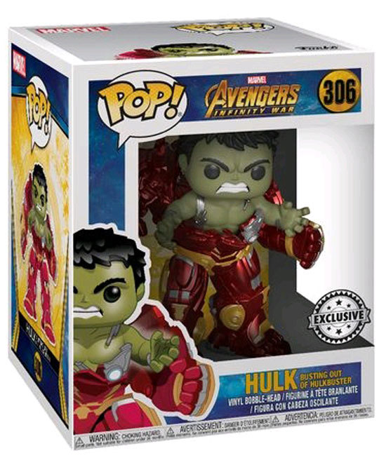 hulk hulkbuster funko pop