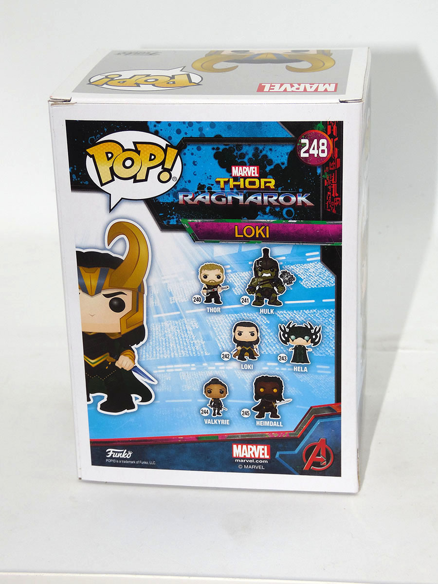 Figurine Funko POP Loki (Casque) (Thor Ragnarok) #248