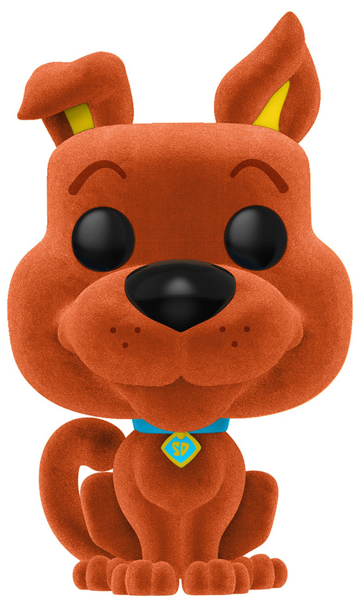 scooby doo flocked pop