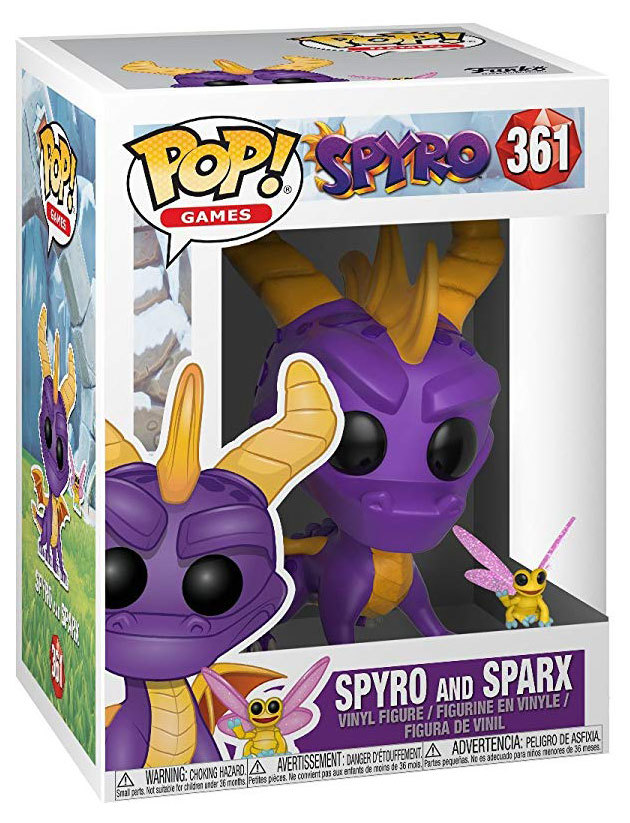 funko pop spyro and sparx