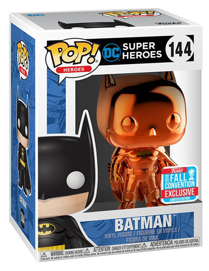batman orange chrome pop