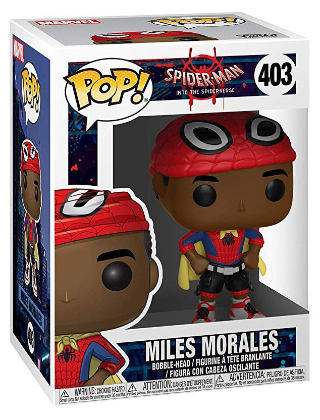 miles morales street art funko pop