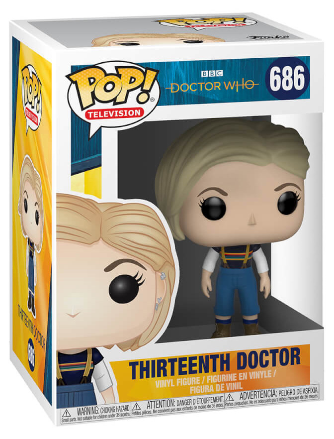 thirteenth doctor funko pop with coat