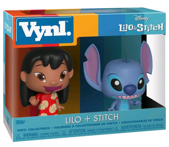 Funko Vynl 4" Disney Lilo & Stitch 2 Pack Lilo New Stitch 