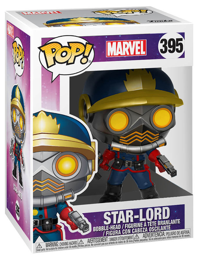 Funko Pop! Marvel Star-Lord PX Previews Exclusive Halloween Comic Fest  Bobble-Head Figure #395 - US