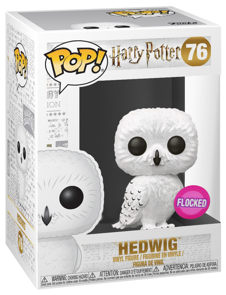 hedwig funko pop flocked