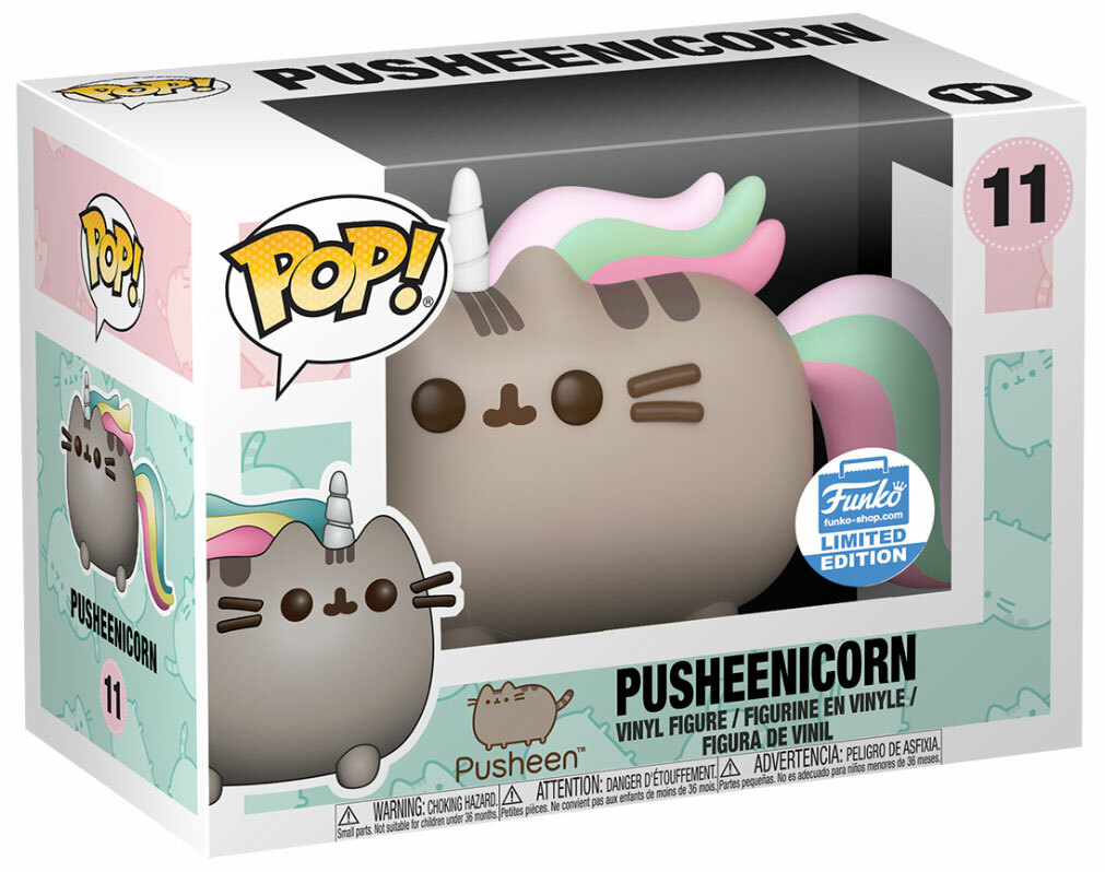 pusheen with cupcake funko pop