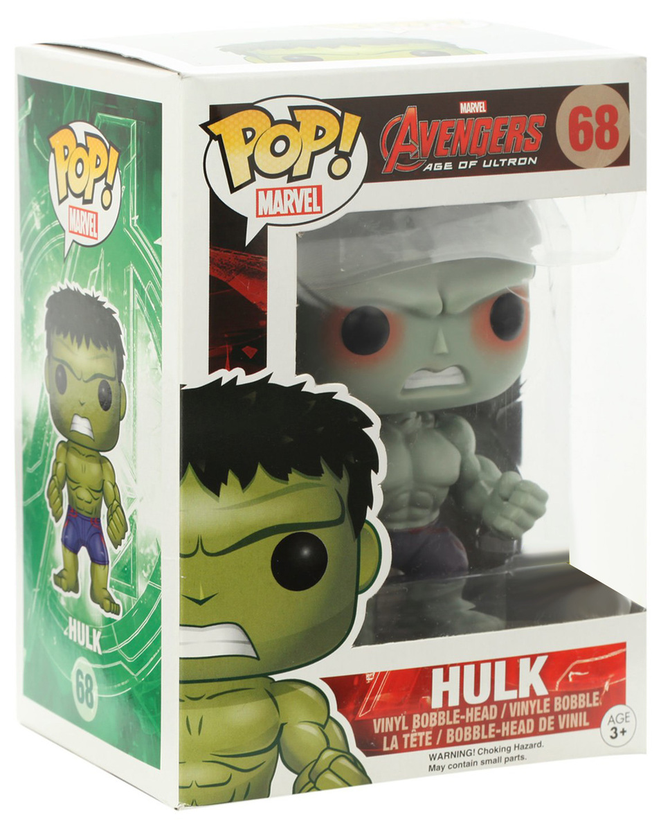 Funko Pop Hulk #68 - Avengers - Funko Pop Argentina