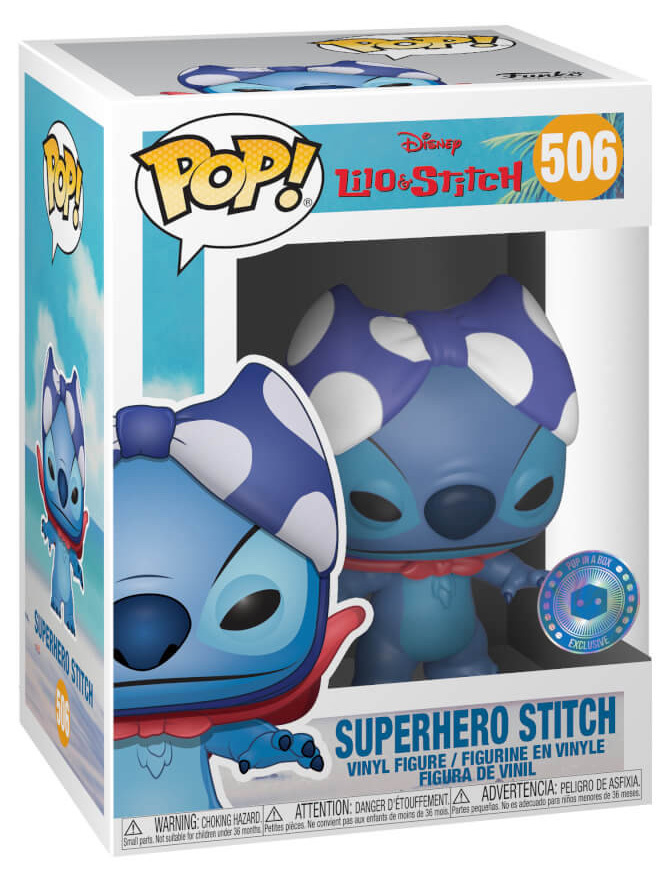 funko pop superhero stitch