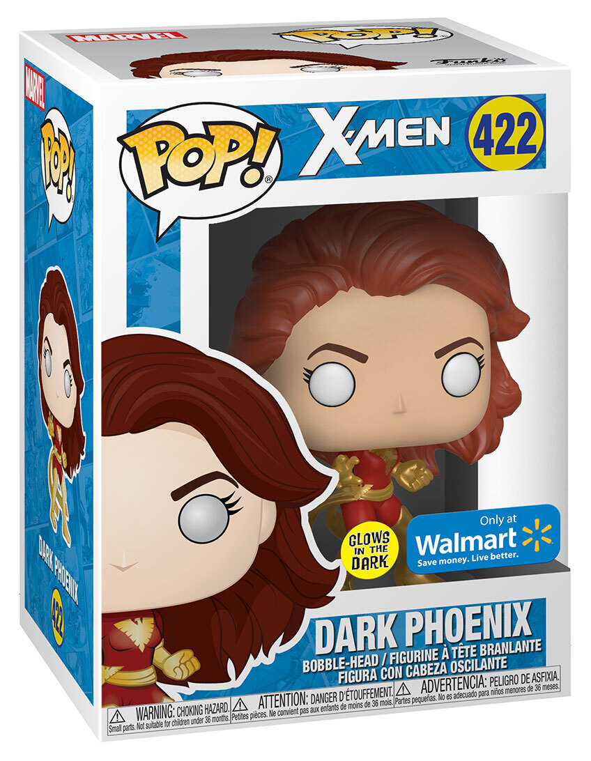 dark phoenix glow in the dark pop