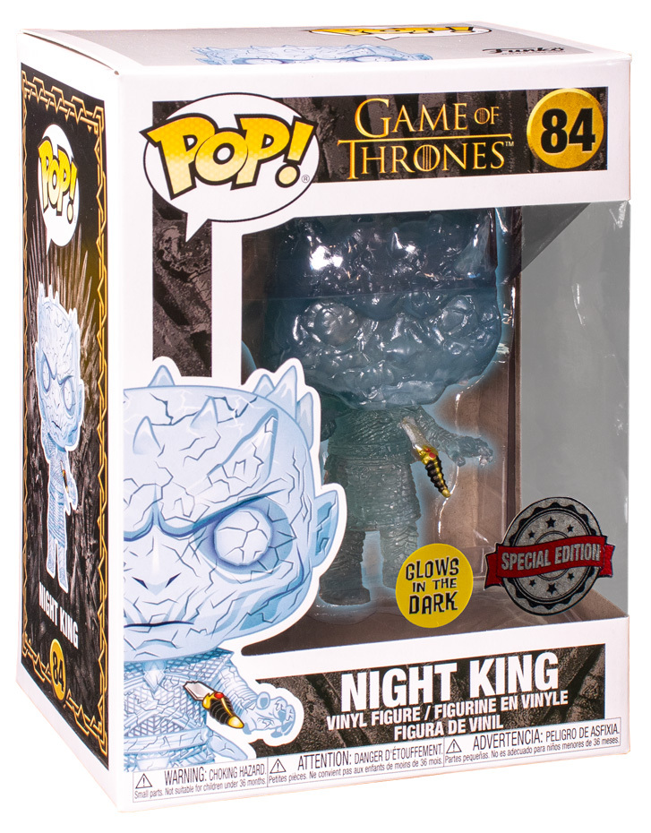 Crystal Night King with Dagger Glow US Exclusiv... Vinyl--Game of Thrones Pop