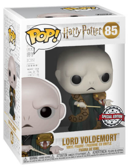 lord voldemort with nagini funko pop