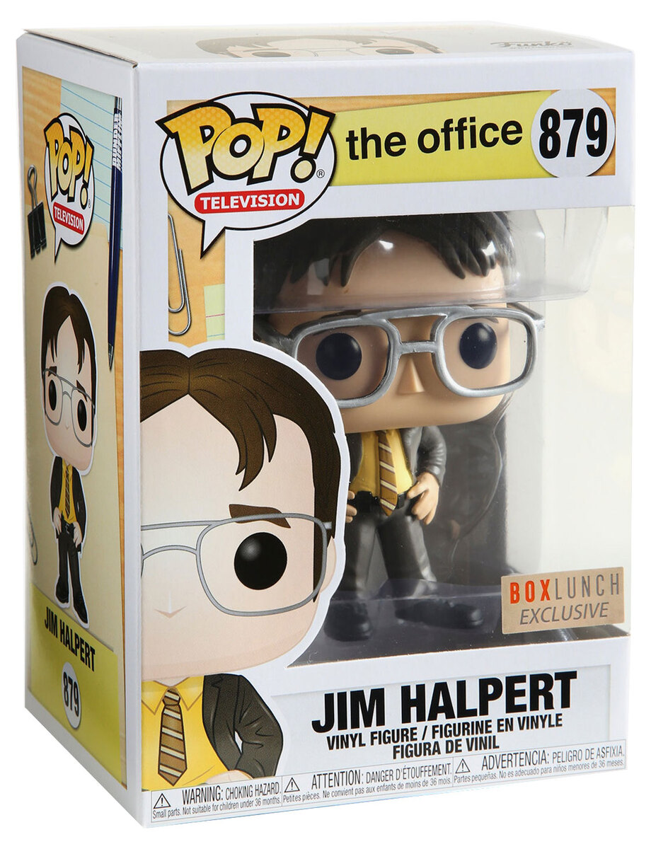 jim halpert funko pop book