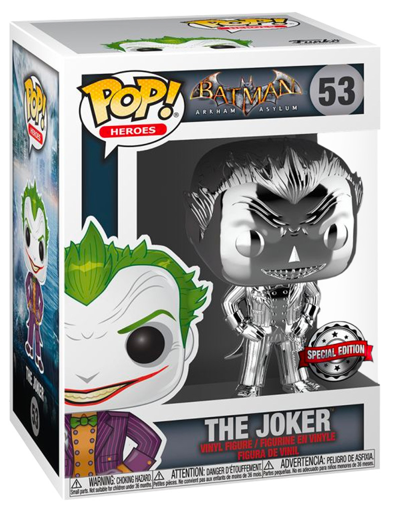 funko pop joker 53 chrome