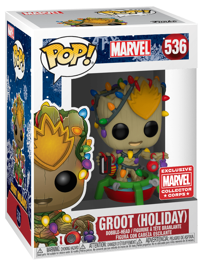 Funko POP! Marvel 80 Years 536 Groot (Holiday