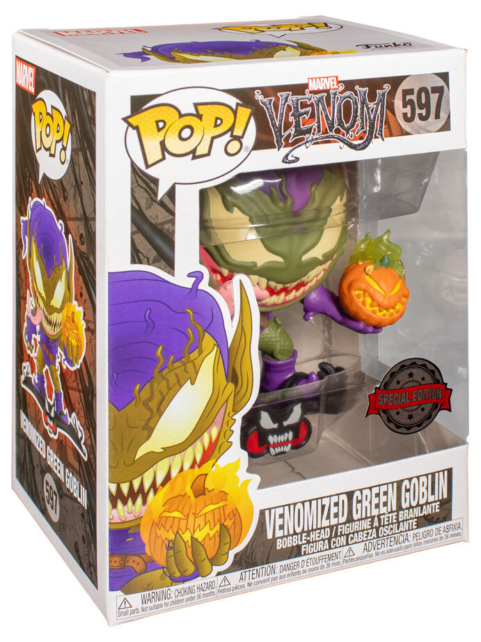 venomized green goblin pin