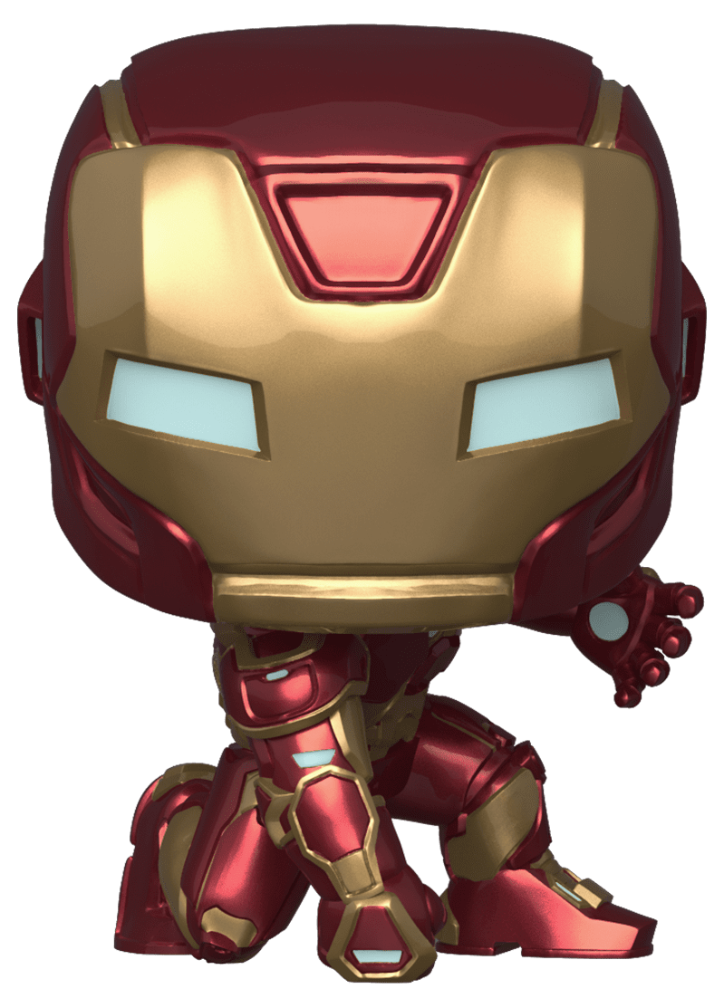 iron man funko pop with gauntlet