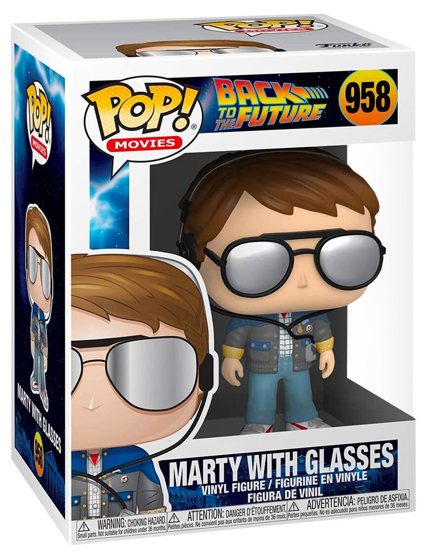 Funko Pop! Movies Back To The Future #958 Marty (Sunglasses) POP! Vinyl