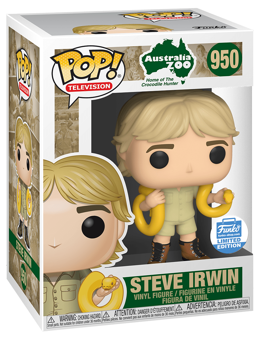 steve irwin funko pop limited edition