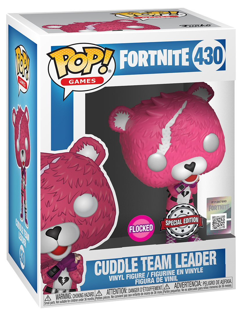 pop cuddle team leader flocked