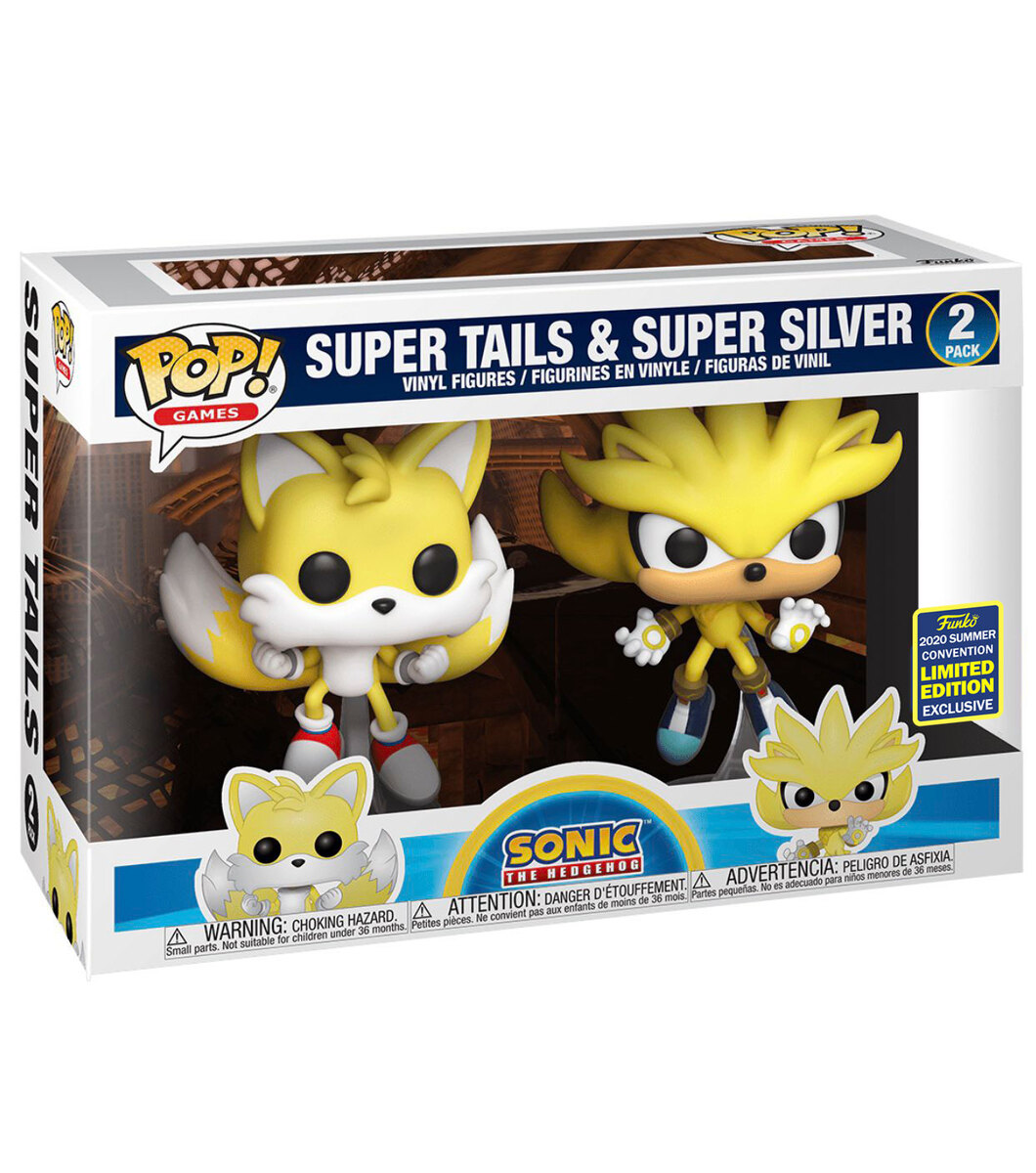 Custom Sonic the Hedgehog Funkos Set 2 Antoine Surge Super 