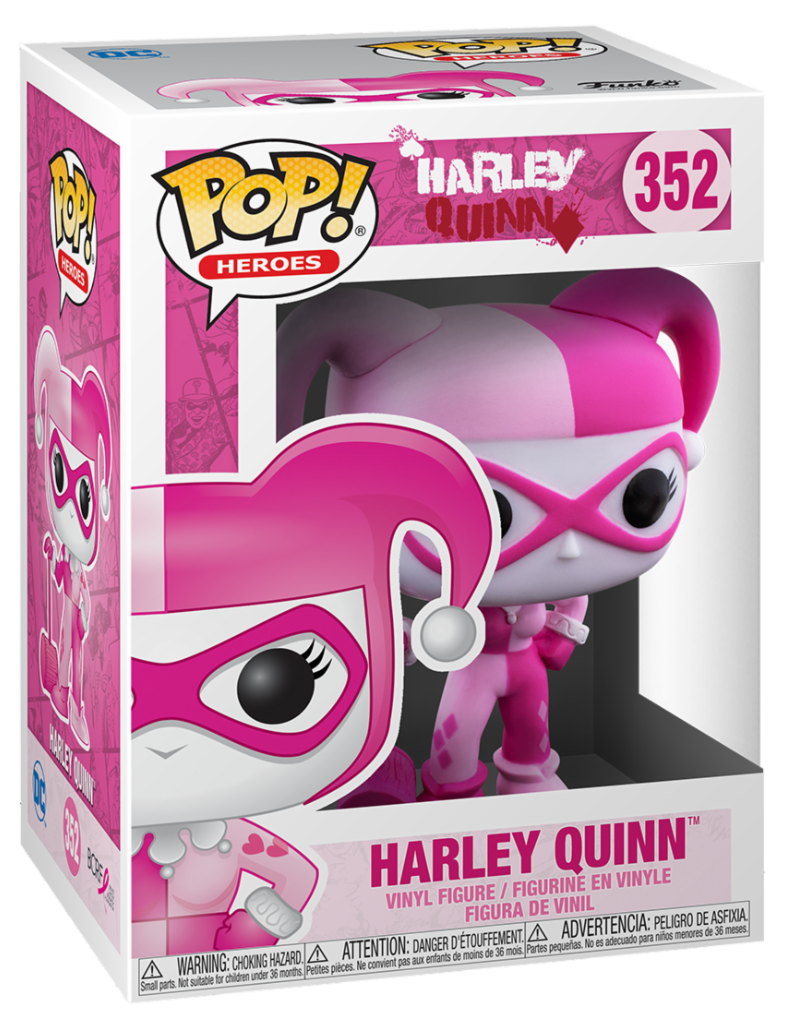 harley quinn breast cancer pop