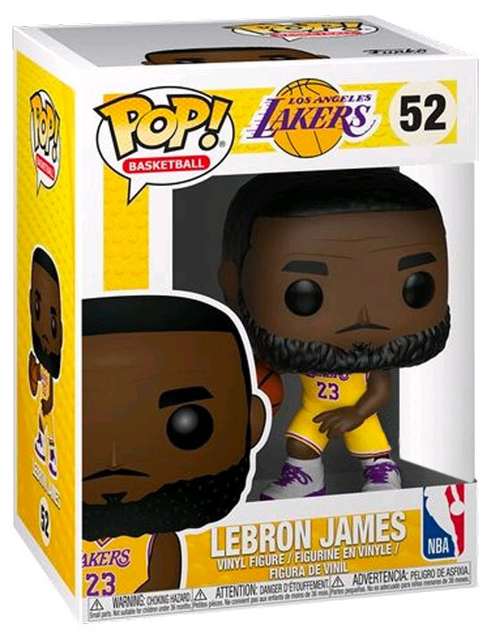 funko pop lebron james yellow