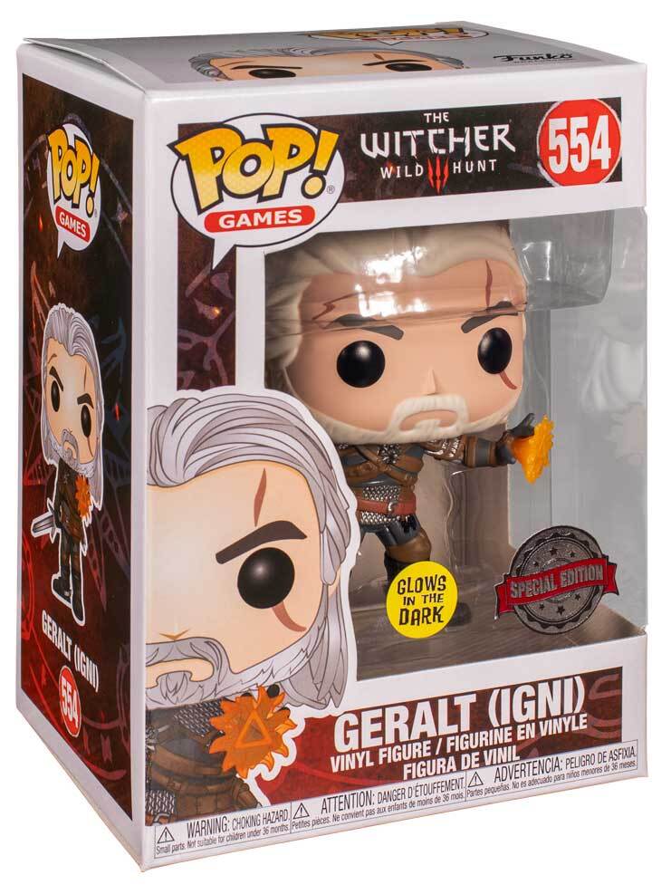 the witcher geralt funko pop
