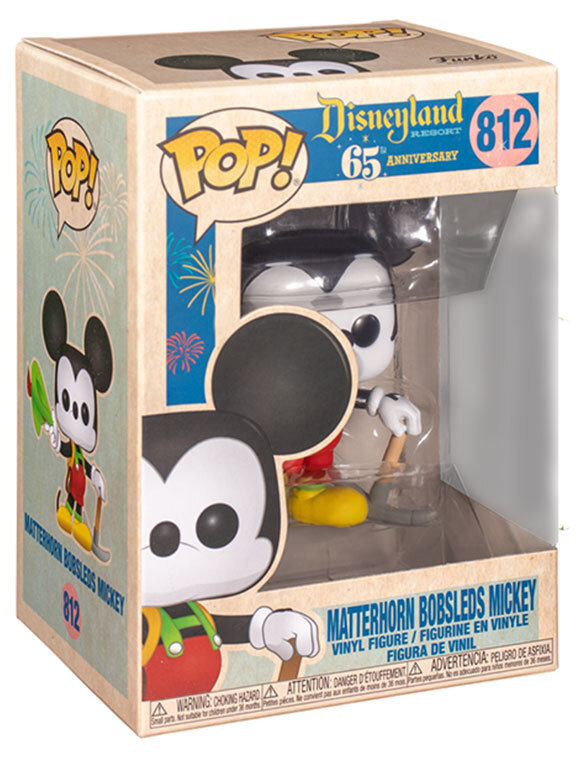 Funko Disney 65th 812 Matterhorn Bobsleds Mickey Mouse Pop for sale online 
