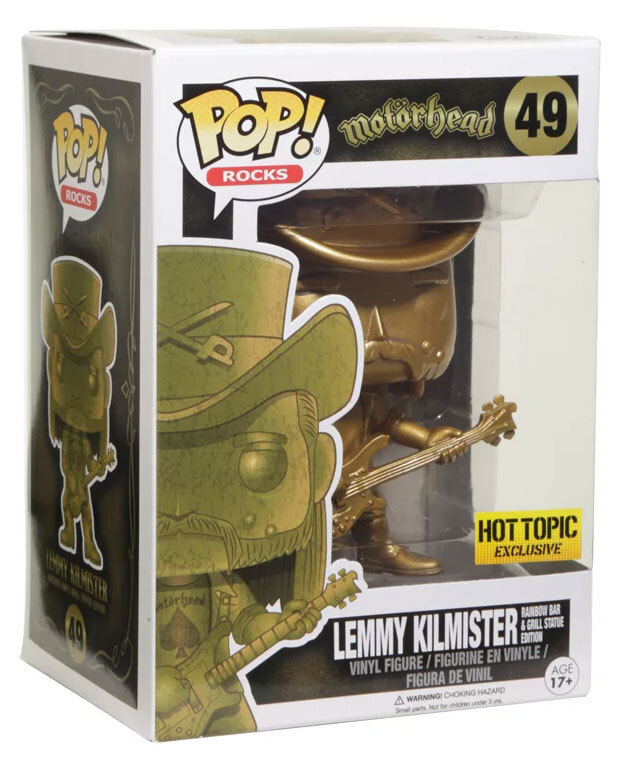 funko pop lemmy kilmister gold
