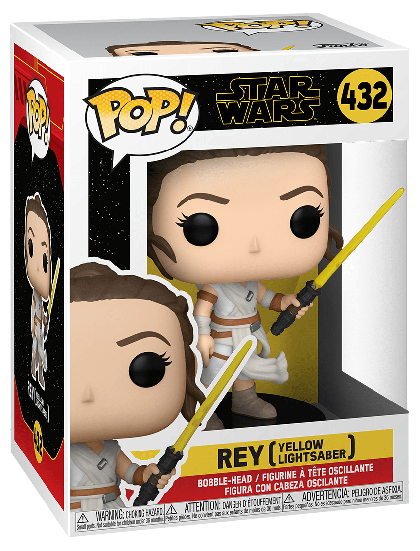 Star Wars Episode 9 Rey Pop #307 Vinyl Figurine Funko for sale online 